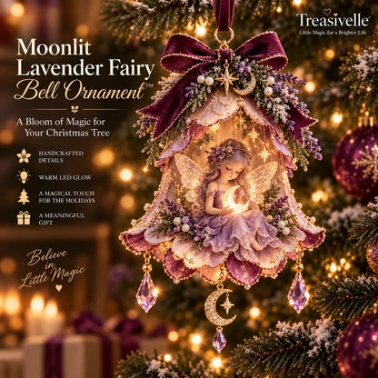 🎄 Christmas Hot Sale - 50% OFF🧚‍♀️✨ Enchanted Fairy Bell Christmas Ornament