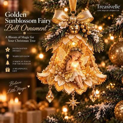 🎄 Christmas Hot Sale - 50% OFF🧚‍♀️✨ Enchanted Fairy Bell Christmas Ornament