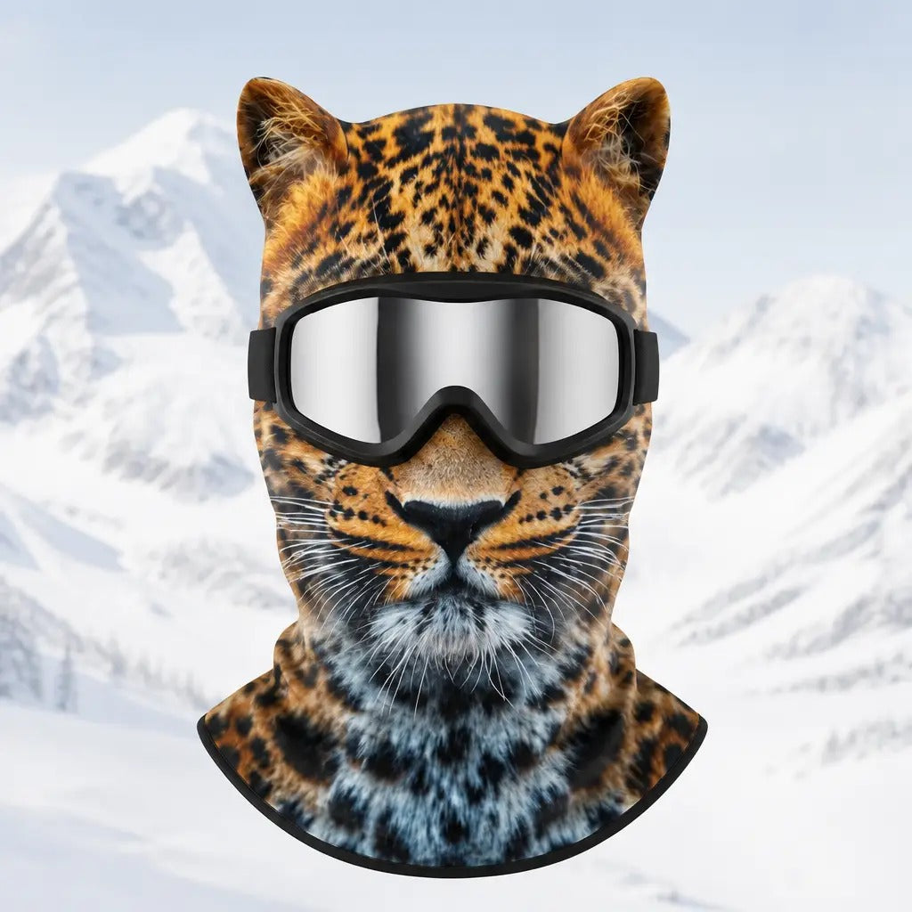 ❄️ Winter Hot Sale – WildFace™ Animal Ski Balaclava – Warm Fleece Mask That Makes Everyone Look Twice