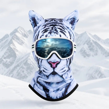 ❄️ Winter Hot Sale – WildFace™ Animal Ski Balaclava – Warm Fleece Mask That Makes Everyone Look Twice