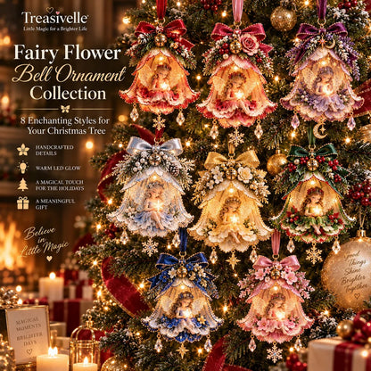 🎄 Christmas Hot Sale - 50% OFF🧚‍♀️✨ Enchanted Fairy Bell Christmas Ornament
