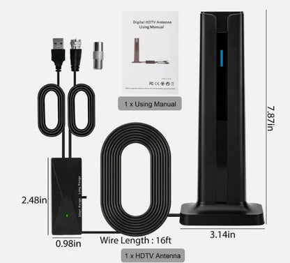 📺 Cut The Cable Bill – Indoor Digital TV Antenna for Local HD Channels