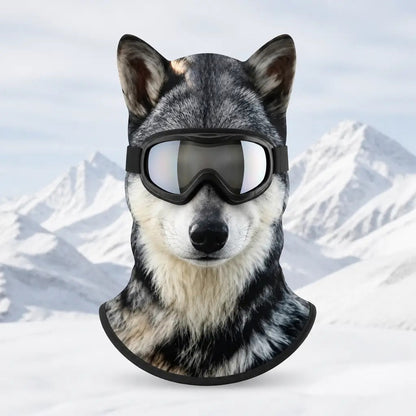 ❄️ Winter Hot Sale – WildFace™ Animal Ski Balaclava – Warm Fleece Mask That Makes Everyone Look Twice