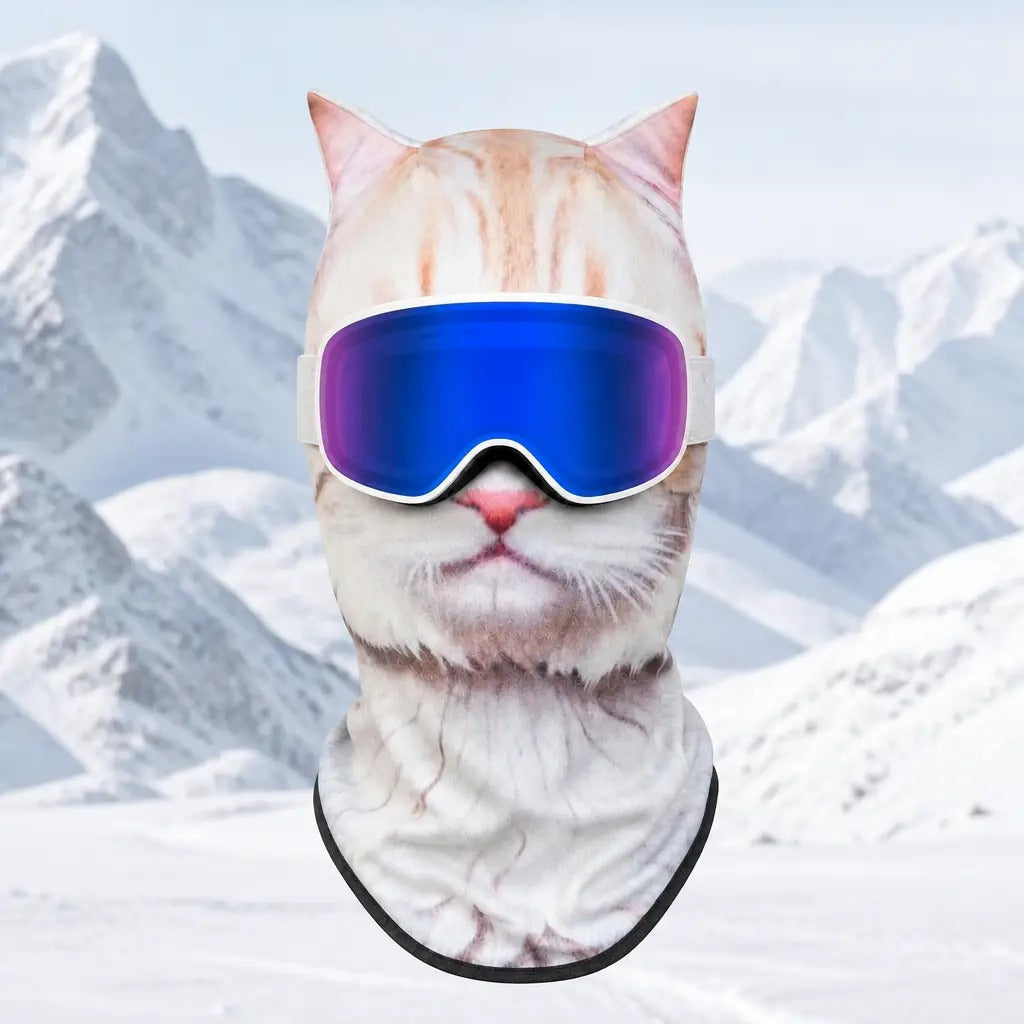 ❄️ Winter Hot Sale – WildFace™ Animal Ski Balaclava – Warm Fleece Mask That Makes Everyone Look Twice
