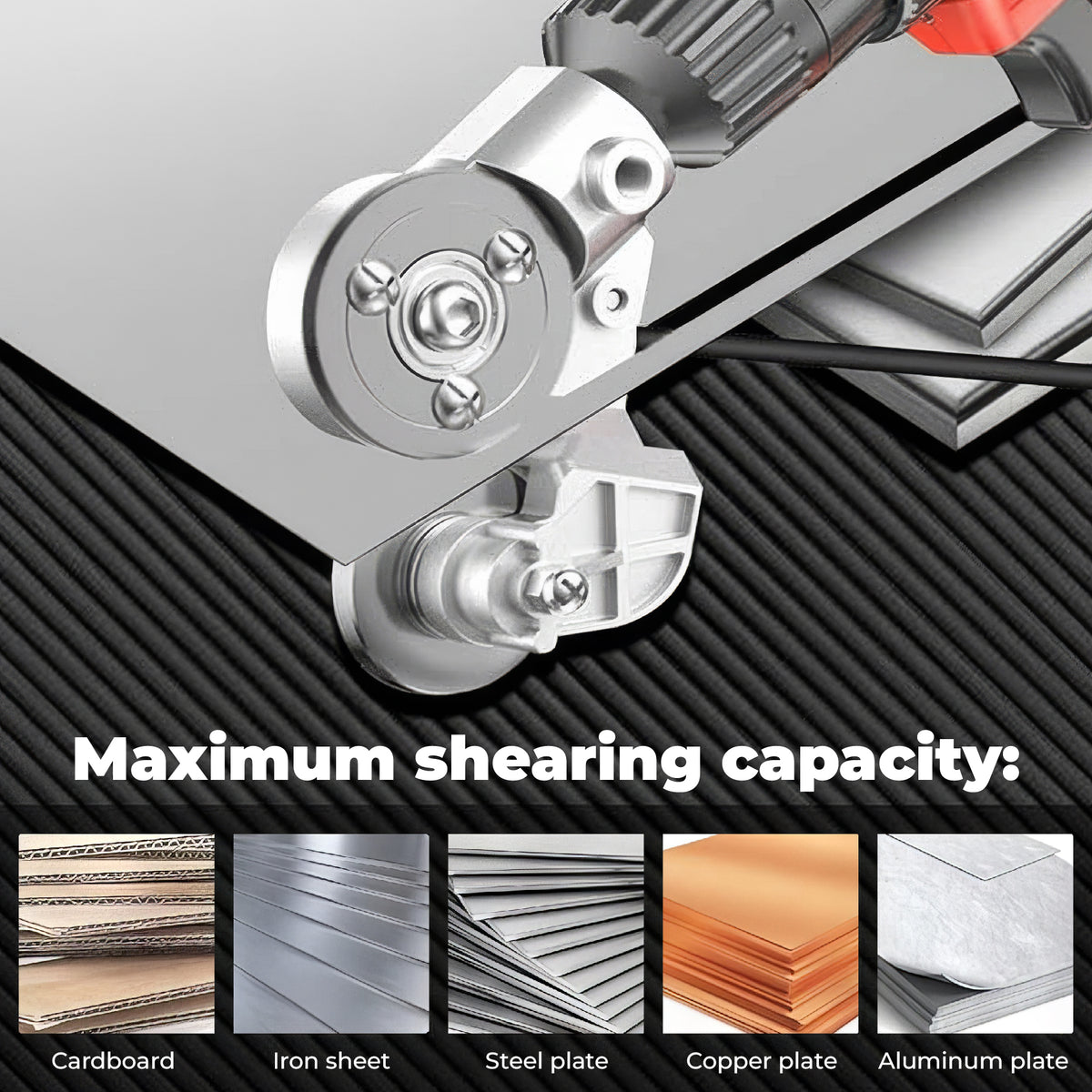 ⚙️ MetalCut Pro™ Drill Nibbler Attachment – Turn Your Drill Into a Fast Sheet-Metal Cutter