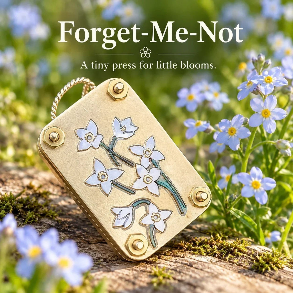 🌸✨Mini Embossing Tool  (Comes with 20 Sheets of Special Paper + Wrench)