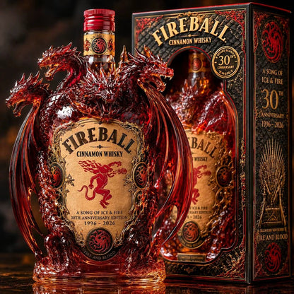🐉 Legendary Dragon Collector Bottle™ – Sculpted Multi-Head Dragon Display for Home Bar & Gifting