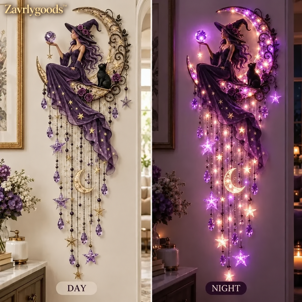 🌙✨ Add A Touch Of Witchy Magic To Any Empty Wall.