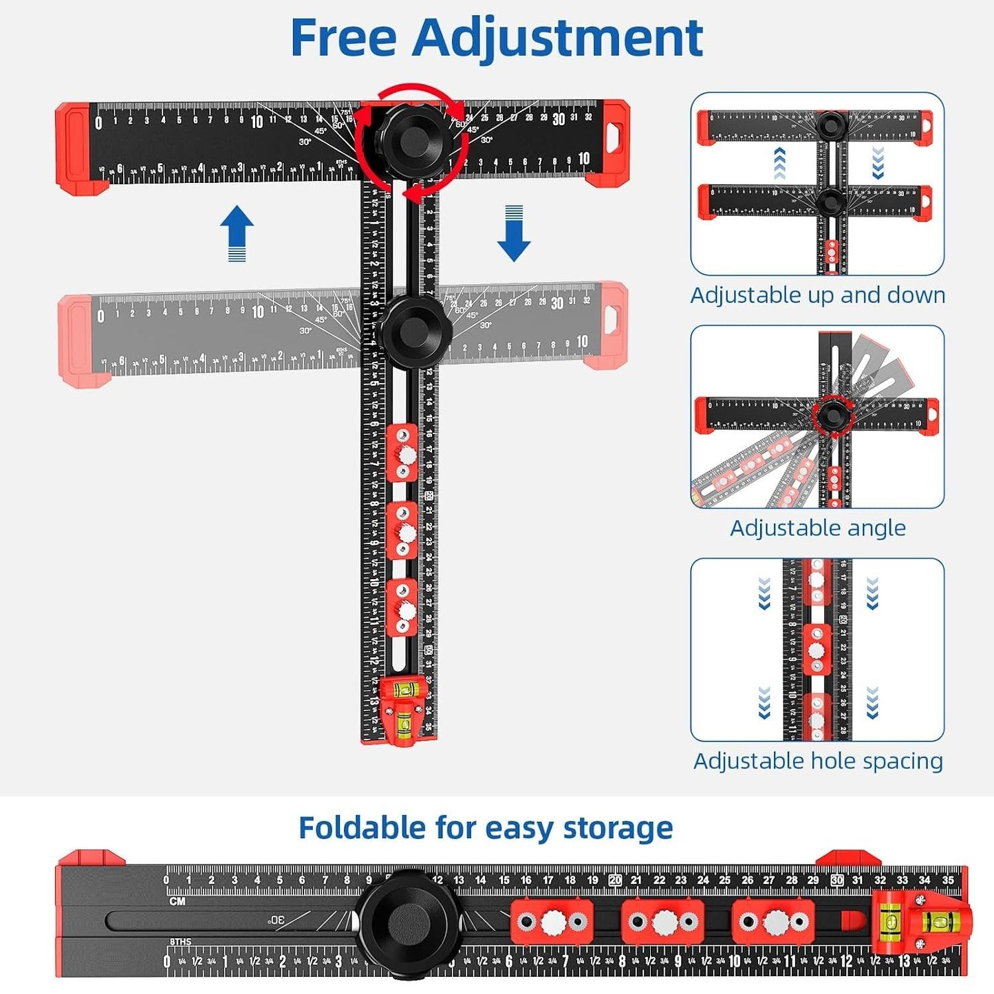 ⏰Limited Stock 49% OFF🛠️📐 Multifunctional T-Square Ruler