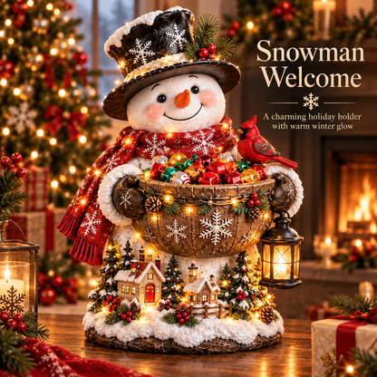 🎄 Christmas Sale – 50% OFF ✨ Lighted Christmas Candy Bowl Collection – 5 Festive Holiday Designs