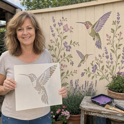 💥 LAST DAY 49% OFF – 🌿 Garden Wall Stencil™ Collection | Make your walls look lively and not monotonous