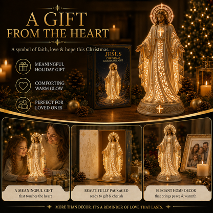 🎄 Jesus Christmas Guardian Light ✨ – A Beautiful Symbol of Faith, Love & Hope