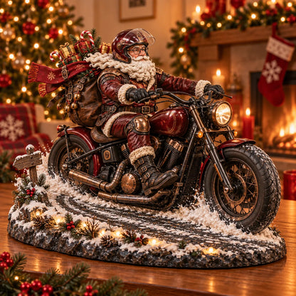 🎄 Christmas Hot Sale - 50% OFF🏍️🎅 Santa’s Ride Home – Christmas Motorcycle Keepsake Collection💨