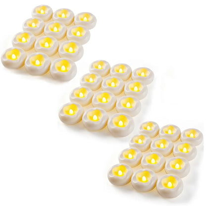 🎉🕯️Water-Activated Flameless Floating LED Candles – Romantic Waterproof Glow for Any Occasion