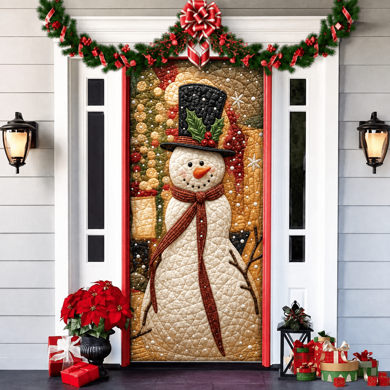 Last day 50% OFF🌟2026 3D Christmas front door decoration