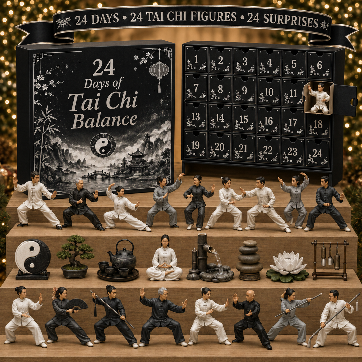 24 Days of Tai Chi Balance festive countdown collection