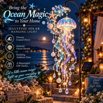 🌊Ocean Spirit Solar Cascade™ -Bring the Magic of the Ocean Into Your Garden
