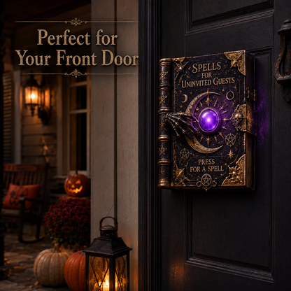 🎃 Halloween Sale 49% OFF – Haunted Interactive Doorbell Collection | Creepy Light-Up Front Door Decor