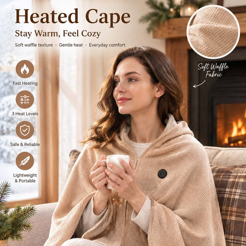 Zavrlygoods™ Heated Wearable Blanket Wrap