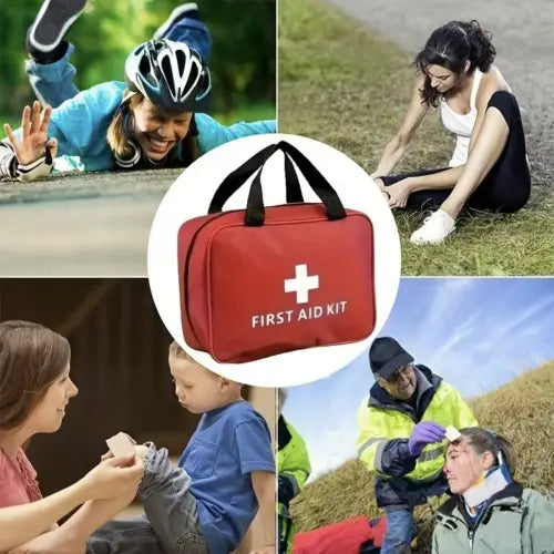 300 Piece Waterproof First Aid Kit for Emergencies