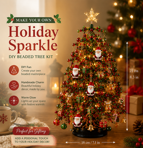 🔥Hot Sale - 50% OFF🔥✨ Holiday Sparkle Collection™ – Create Your Own Beaded Christmas Wonderland🎄
