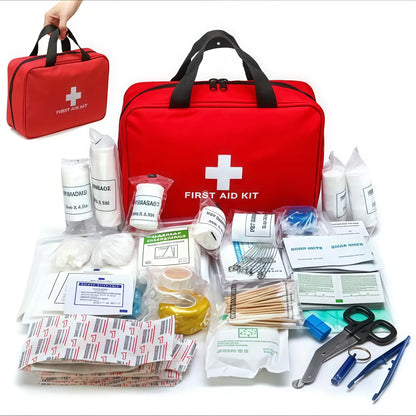 300 Piece Waterproof First Aid Kit for Emergencies