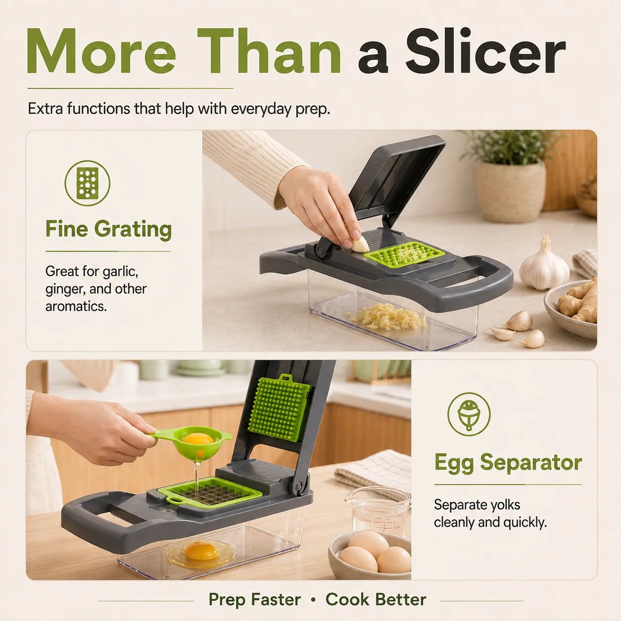 12-in-1 Vegetable Chopper & Slicer — Faster, Easier Meal Prep