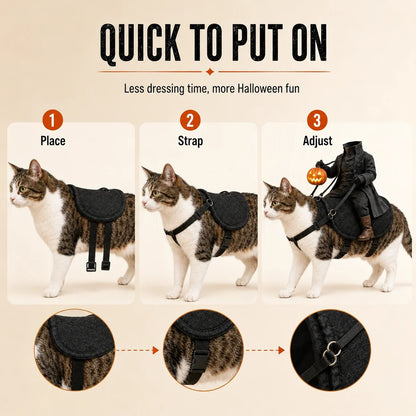 🎉😺The Headless Horseman Rider™ Pet Costume🎃