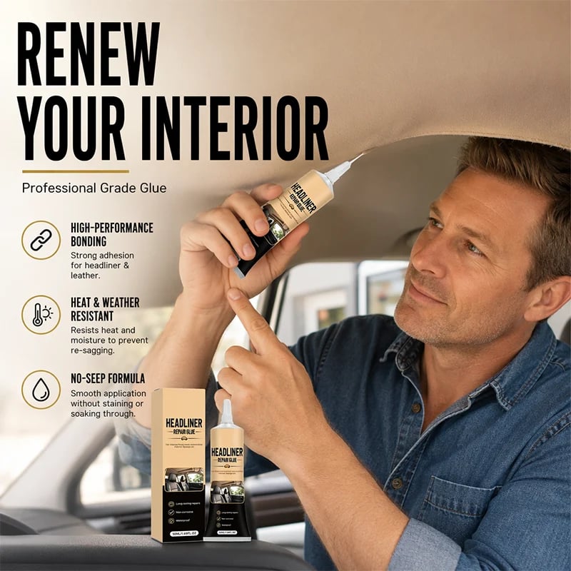 🎉 🔥Hot Sale 49% Off - Car Headliner Repair Glue Waterproof