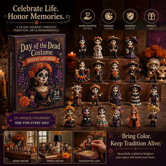 🔥Last day with huge discounts!– ✨Day of the Dead Costume Advent Calendar 2026