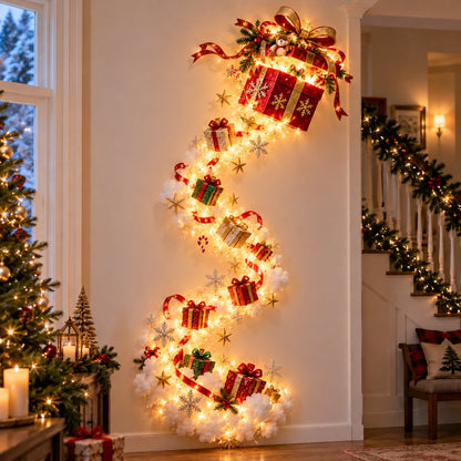 ✨ Christmas Magic Trail Wall Light - A Little Christmas Magic, Right on Your Wall