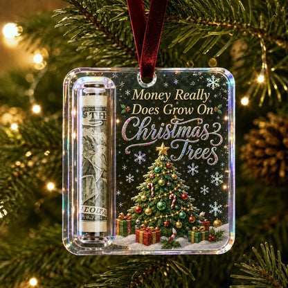 🔥Last day with huge discounts! – ✨🎄Christmas Cash Gift Holder Ornament