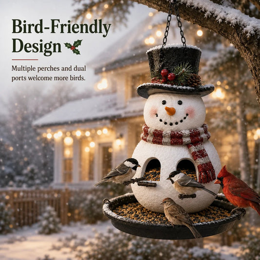🔥Hot Sale - 50% OFF🔥✨🎄 Christmas Bird Feeder Collection™ – Festive Hanging Garden Feeders for Wild Birds