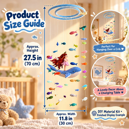 🌊 DIY Ocean Mobile Kit – Create a Dreamy Underwater World for Your Little One