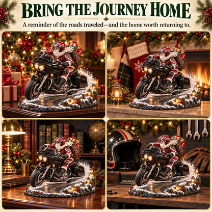 🎄 Christmas Hot Sale - 50% OFF🏍️🎅 Santa’s Ride Home – Christmas Motorcycle Keepsake Collection💨
