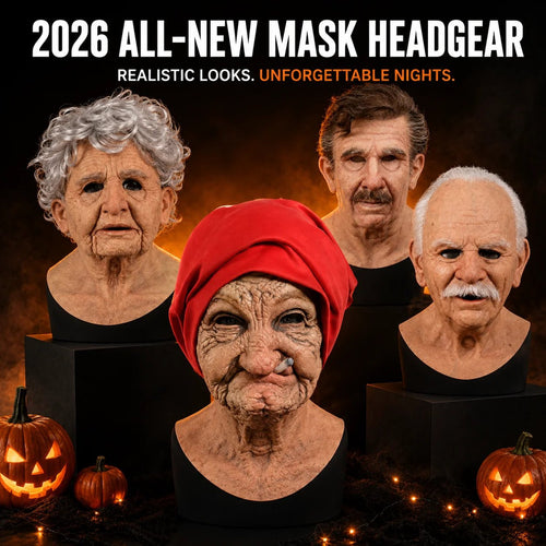 🔥Hot Sale - 50% OFF🔥50K+ SOLD!👻🏷️2026 All New Style Mask Headgear