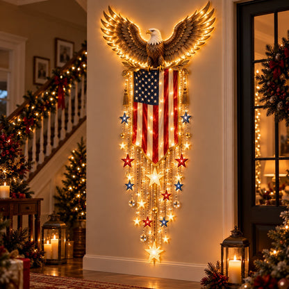 🗽 Liberty 250 Starfall™ – Celebrate America’s 250th With a Glowing Patriotic Wall Display