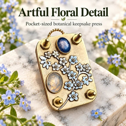 🌸✨Mini Embossing Tool  (Comes with 20 Sheets of Special Paper + Wrench)