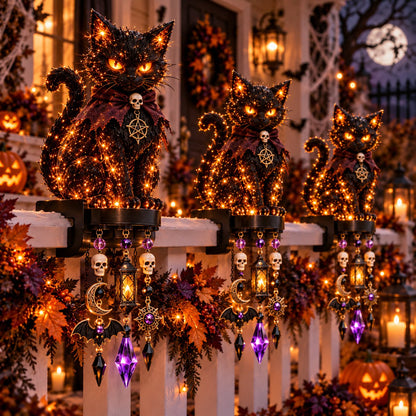 🎃 Halloween Character Glow Cascade Railing Lights