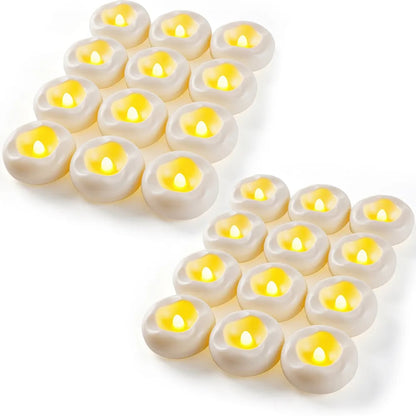 🎉🕯️Water-Activated Flameless Floating LED Candles – Romantic Waterproof Glow for Any Occasion