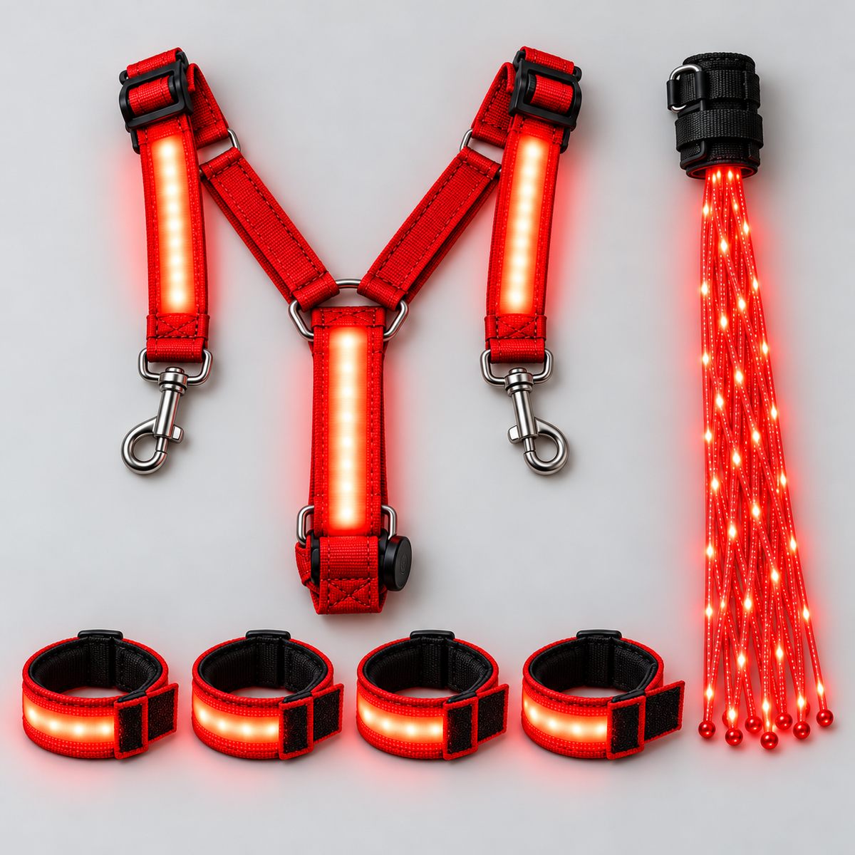 MoonRein™ — LED Horse Riding Light Set(Body + 4 Legs + Tail)