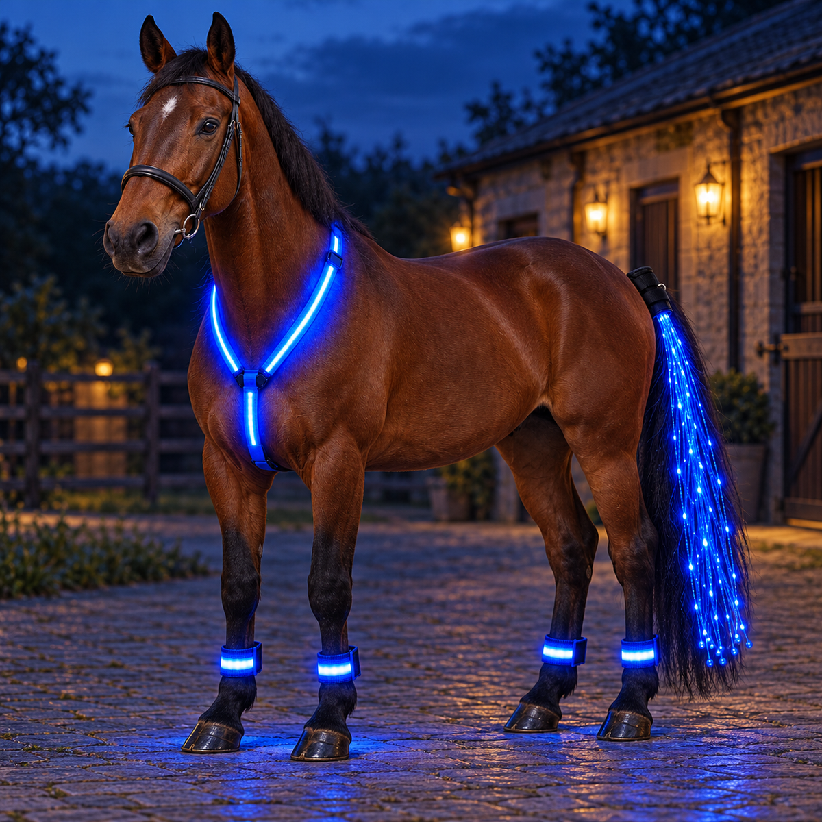 MoonRein™ — LED Horse Riding Light Set(Body + 4 Legs + Tail)