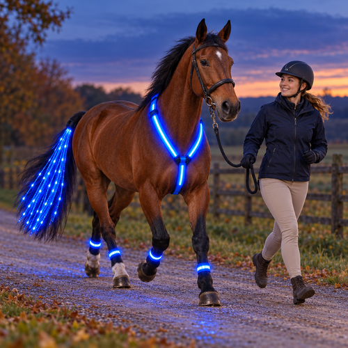 MoonRein™ — LED Horse Riding Light Set(Body + 4 Legs + Tail)