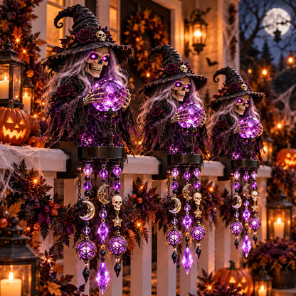 🎃 Halloween Character Glow Cascade Railing Lights