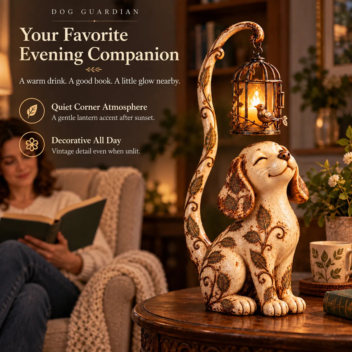 🏮 Little Guardian Lantern Figurines – A Cozy Glow for Any Corner (5 Styles)
