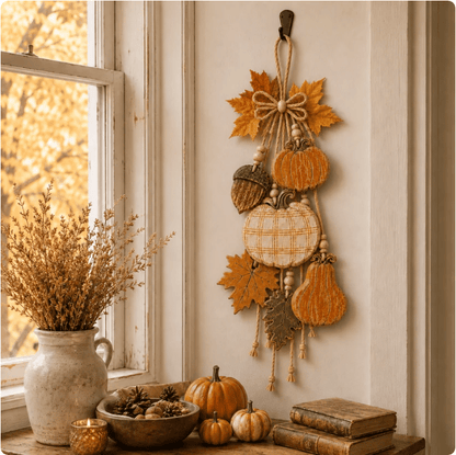 🔥Hot Sale - 50% OFF🔥Rustic Harvest WoodenDoor Hanger