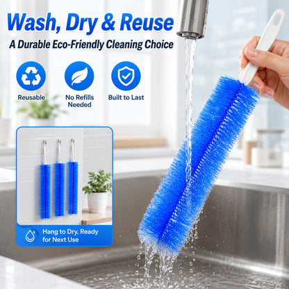 🔥 LAST DAY: Buy 1 Get 1 FREE — Bendable Microfiber Duster for Hard-to-Reach Dust