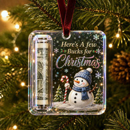 🔥Last day with huge discounts! – ✨🎄Christmas Cash Gift Holder Ornament