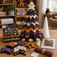 👻 Halloween Patchwork Tree