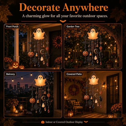 🔥 New Arrival Launch Sale - 49% OFF —👻 Haunted Glow Ghost Wind Chime